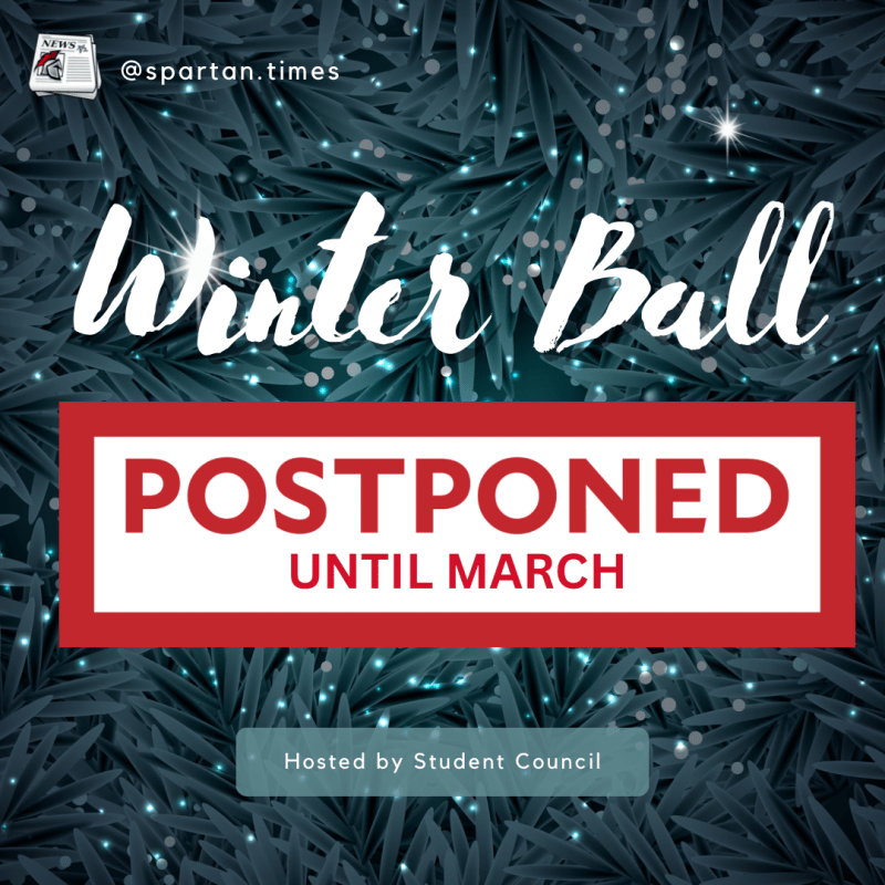 UPDATE: Winter Ball Postponed